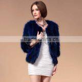 QD29363 4 Colour Korea Style Raccoon Fur Jacket From China thumbnail-1