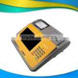 Nice design!! 7 inch tablet style portable gsm pos with built-in printer and barcode scanner------Gc039D