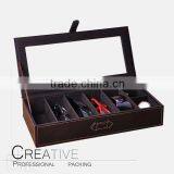 Fashion Portable Leather Sunglass Boxes Wholesale