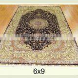 Saudi Carpet Factory Masjid Carpet Prayer Carpet Handmade Persian Silk Rug Persian Handmade Silk Carpets for Home Hotel Villa thumbnail-1