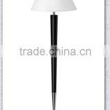 UL Approved Brushed Nickel With Ebony Wook Accents Standing Hotel Lighting XC-H118 thumbnail-1