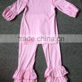 Persnickety Clothing Set Toddler Girls Ruffle Pant Set Boutique Summer Outfits thumbnail-5