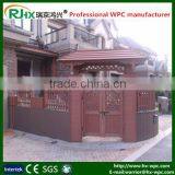 Wood Plastic Composite Decking for Outdoor Waterproof Roof Pavilion