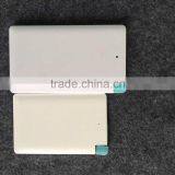 Built in Cable Credit Card 2000mAh Power Bank thumbnail-4
