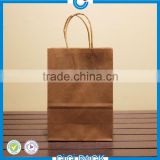Custom Brand Brown Kraft Paper Packaging Bag For Food