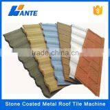High Quality Aluminum Zinc Plate Colorful Stone Coated Metal Roof Tile Machine, Steel Roofing Matetial thumbnail-2