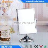 Beelee 8'' Fashionable Rectangle Brass 2 Face Cosmetic Mirror thumbnail-1
