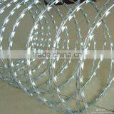 Electric Galvanized Cross Type Concertina Razor Barbed Wire thumbnail-3