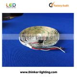 WS2812B Advertising lighting 60led/m IC memory card led digital flexible strip with 5v CE&Rohs