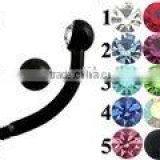 Eyebrow Ring,Ball Body Piercing thumbnail-1