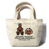 Foldable High Quality Cotton Shopping Tote Bag With Custom Logo Quality Choice thumbnail-2