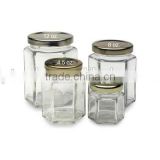 mini glass jar for candy food