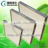 Mini Pleat Fibregalss Filter Paper Air Conditioner HEPA Panel Filter(manufacturer) thumbnail-1