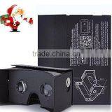 Hot Sell Google Cardboard Black 2.0 With Straps DIY Google Cardboard 3D VR Glasses thumbnail-6