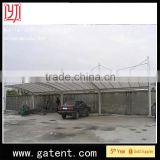 China factory PVDF Cover Q235 Steel wedding tents Guarantee year 10years permanent structure