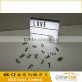 Cinema Light up Sign Box With Changeable Colored Letters,symbols and Numbers thumbnail-2