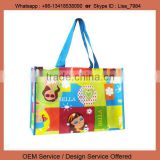 Handled high quality reusable customized printed laminated non woven bag
