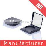 Black Square Face Powder Foundation With Mirror