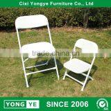 Commercial Seating White Poly Wedding Plastic Folding Chair thumbnail-2