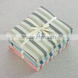 100% Washed Yarn Dyed Grid Cotton Quilt Cover Fabric thumbnail-1