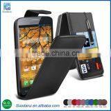 Factory Price Luxury Leather Flip Covers Mix Colors For Alcatel One Touch Conquest OT-7046 Phone Case thumbnail-1