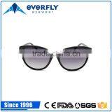 Fashion Acetate Plastic Frame Mirror PC Sunglasses With Resin Coating for Outdoor Party Travel Driving