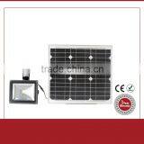 High Brightness PIR Motion Sensor 10w Outdoor Led Solar Flood Light thumbnail-2
