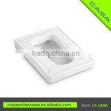 Top quality hotels custom color or size ceramic children squat toilet