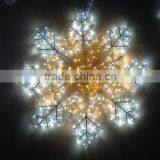 NEW Design CHRISTMAS TREES Pendant Decorative Clear Acrylic Snowflake With LED Light For Christmas Decor thumbnail-5