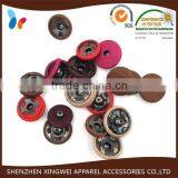 Custom Fabric Two Parts Snap Button Covered Sewing Button