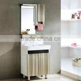 Fashion chinese big mirror washroom floor mount popular design cabinet