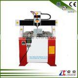 China Brilliant 4 Axis CNC Engraver For Wood Acrylic PVC ZK-6090 600*900MM With Water Cooling Spindle Of DSP Offline Controller