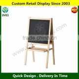 Wooden Floor Chalkboard Softwood with Reversible White/Black Board YM1-294