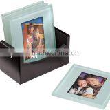 Novel Tempered Glass Coaster With Smart Photos