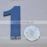 Custom Size Colorful Acrylic Number Plates thumbnail-2