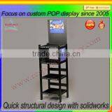 Heavy Duty Sheet Metal Shelves Unit With 5 Shelves Workbench Metal Racking thumbnail-3