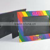 Customize Design Beautiful Rubber Photo Frame, Soft Pvc Picture Frame