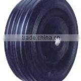 High Quality Wheelbarrow Rubber Wheel 400-8 PU thumbnail-4
