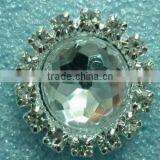 Factory Wholesale Custom Design Large Buttons Rhinestone