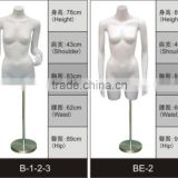 Material Friendly Half Body Bust Mannequin For Female Underwear Wholesale