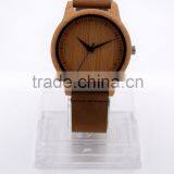 2016 Vintage Fashion Wood Watches Leather Strap Watches thumbnail-3