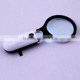 2X95mm 45X22mm 3 LED Lights High Definition Low Vision Illuminating Magnifier thumbnail-3