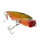 7cm 8.8g Popper Fishing Lure Hard Bait With Treble Hooks Fishing Tackle thumbnail-1