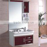 New Design Hanging Wooden Wall-mounted Bathroom Vanity thumbnail-1