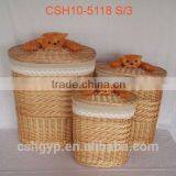 Willow Storage Basket thumbnail-1