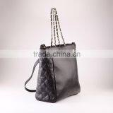 5154-New Arrival Design High End Logo Embroidery Soft Leather Tote Bags thumbnail-2
