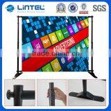 Trade Show TELESCOPIC Back Press Wall Backdrop Booth
