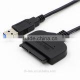 USB 3.0 to SATA 3.0 22 Pin 2.5 Hard Disk Drive SSD Adapter thumbnail-3