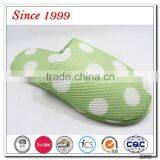 Fresh Green Wave Point Customized Logo Indoor Slippers thumbnail-5