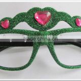 Tiara party sunglasses with rhinestone